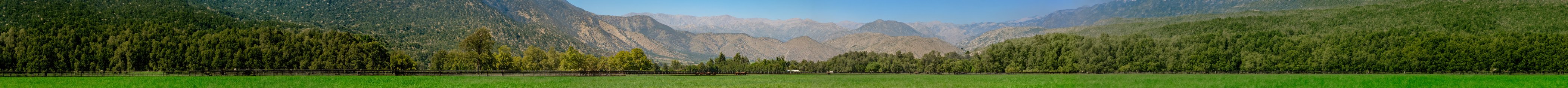 Vista panorámica del entorno de Santa Luisa de Palpi